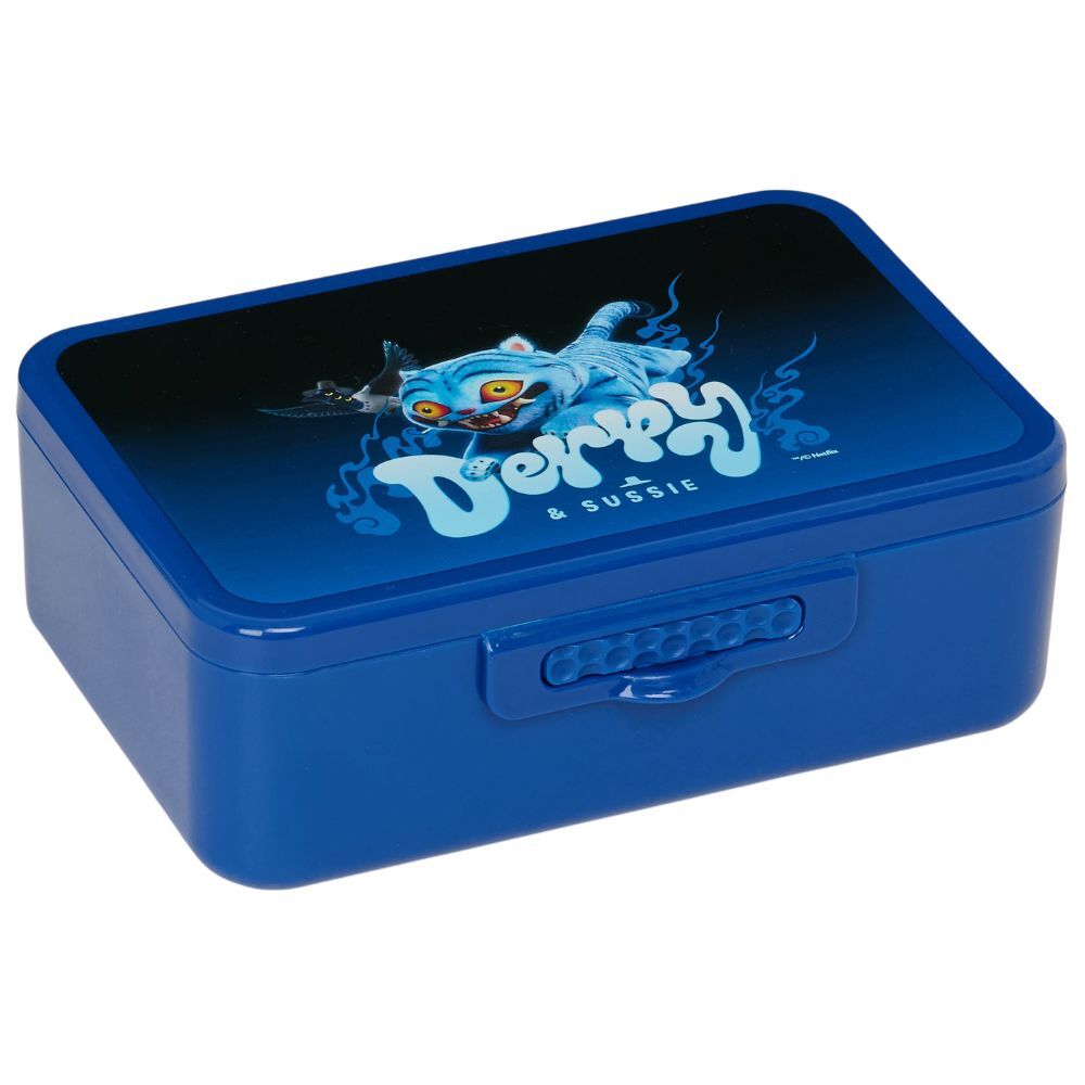 Fiambrera azul Derpy de KPop Demon Hunters con 3 compartimentos - 3