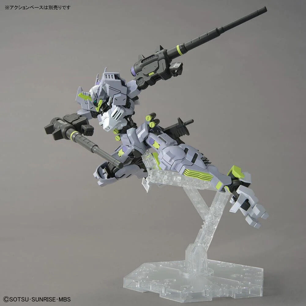 Maqueta HG 1/144 Gundam Asmoday de BANDAI HOBBY en gris, blanco y verde - 5