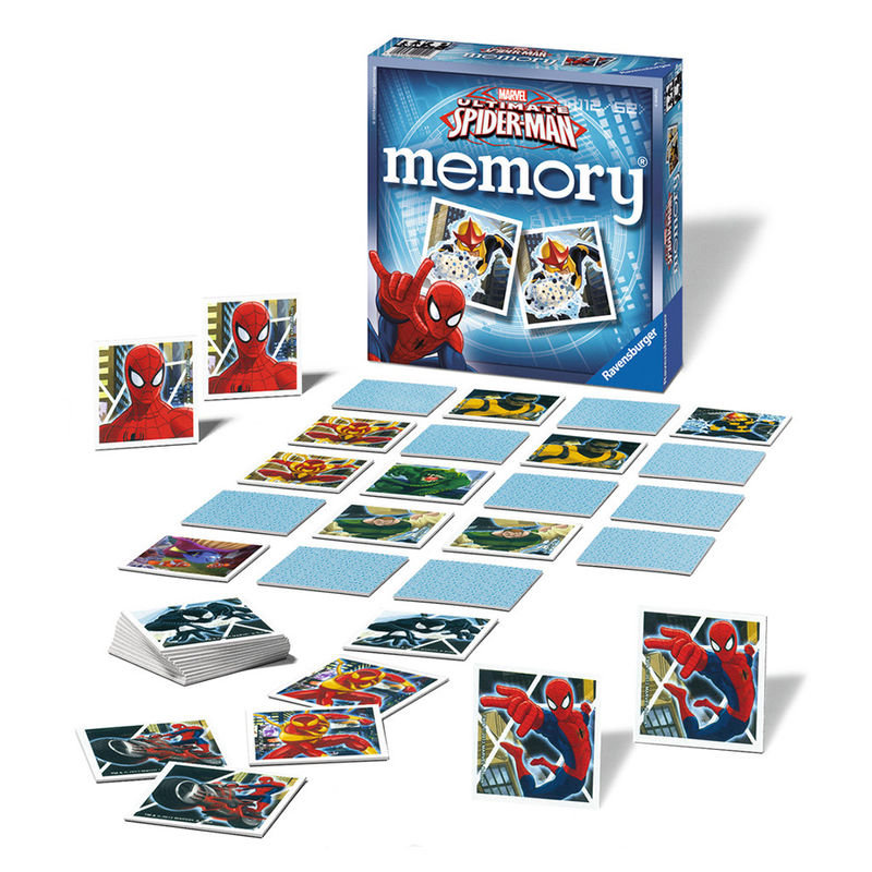 Caja del juego Memory Spider-Man Marvel Ultimate de Ravensburger - 2