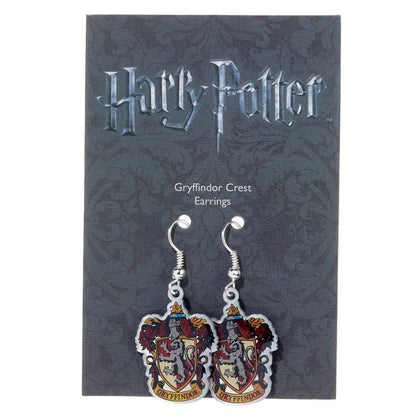 Pendientes colgantes con escudo de Gryffindor de Harry Potter - 2
