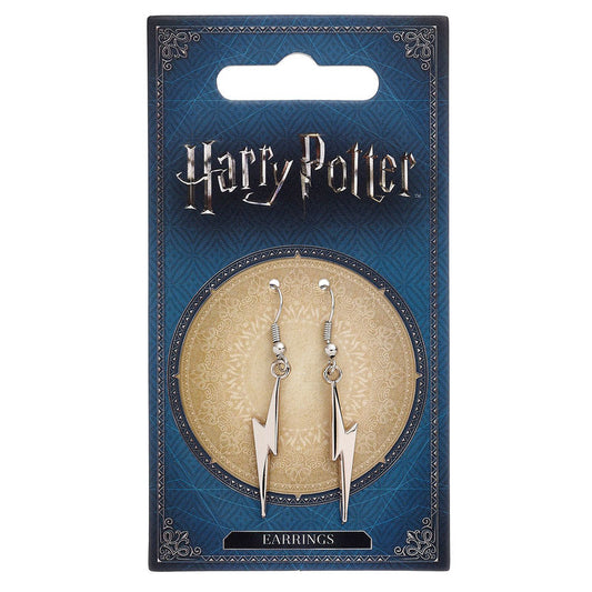 Pendientes colgantes con diseño de rayo Lightning Bolt de Harry Potter - 2