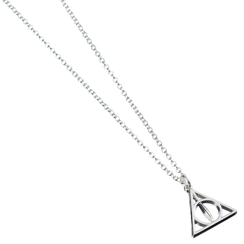 Colgante de plata Harry Potter con símbolo de las Reliquias de la Muerte - 3