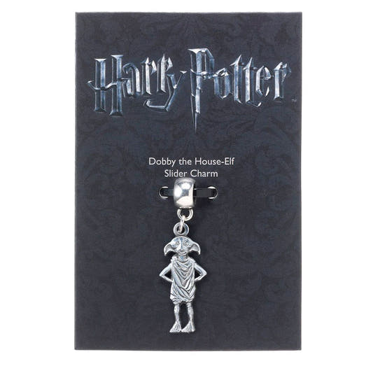 Colgante charm de Dobby de Harry Potter en tono plateado - 2