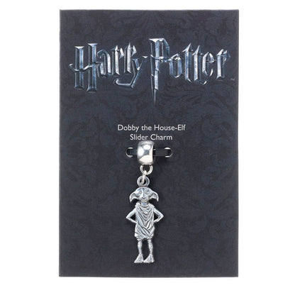Colgante charm de Dobby de Harry Potter en tono plateado - 2
