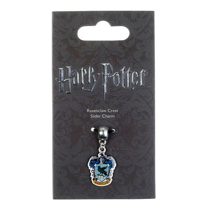 Charm colgante con escudo azul de Ravenclaw y cuervo - 2