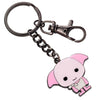 Llavero de Dobby Harry Potter con figura rosa y mosquetón