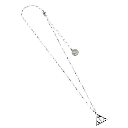 Colgante de plata Harry Potter con símbolo de las Reliquias de la Muerte - 4