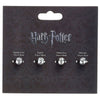 Set de cuatro abalorios de hechizos Harry Potter en blíster