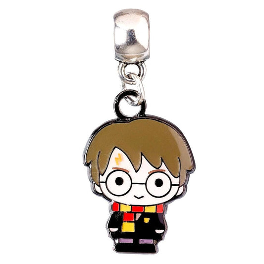 Colgante charm de Harry Potter con gafas y uniforme en rojo y amarillo