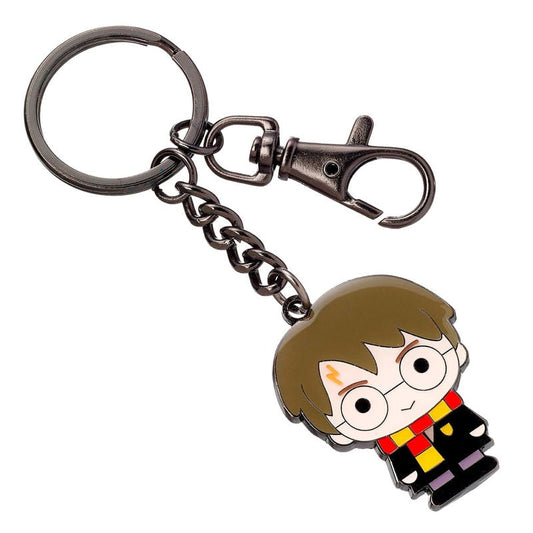 Llavero de Harry Potter con figura de Harry y cierre de mosquetón