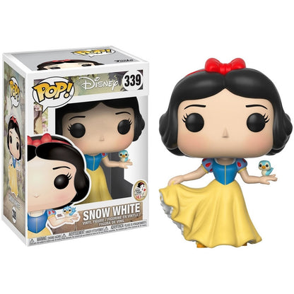 Figura Funko POP! de Blancanieves con vestido azul y amarillo