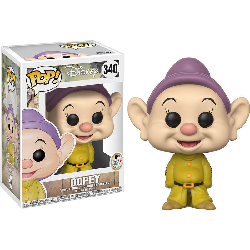 Figura Funko POP! de Mudito con gorra morada y traje amarillo - 2