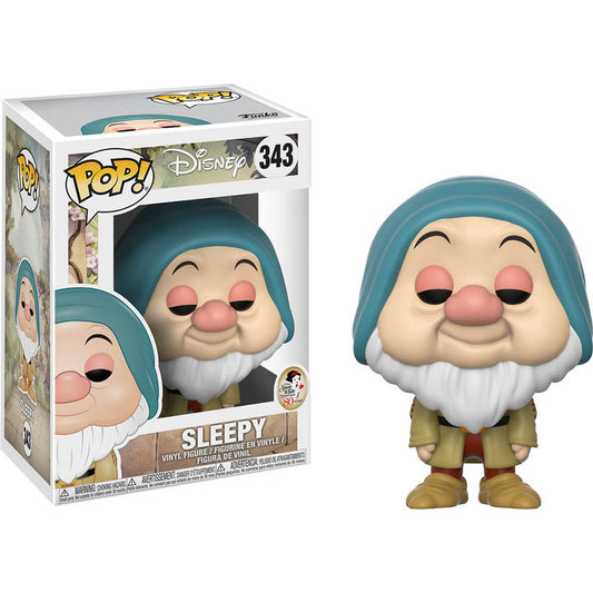 Figura Funko POP! de Dormilón con barba blanca y gorro azul verdoso - 2