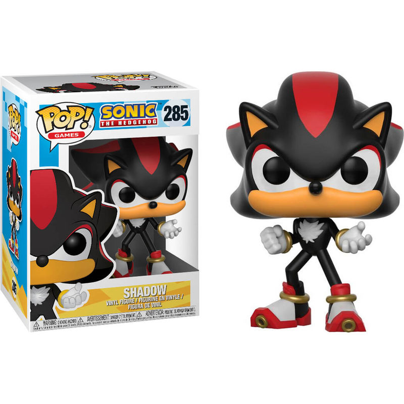 Figura Funko POP! de Shadow de Sonic en negro y rojo - 2