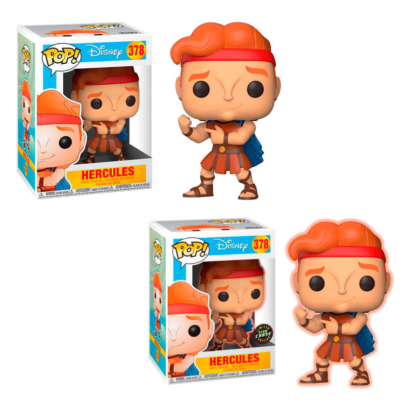 Pack Funko POP! Disney de Hércules con figura Chase
