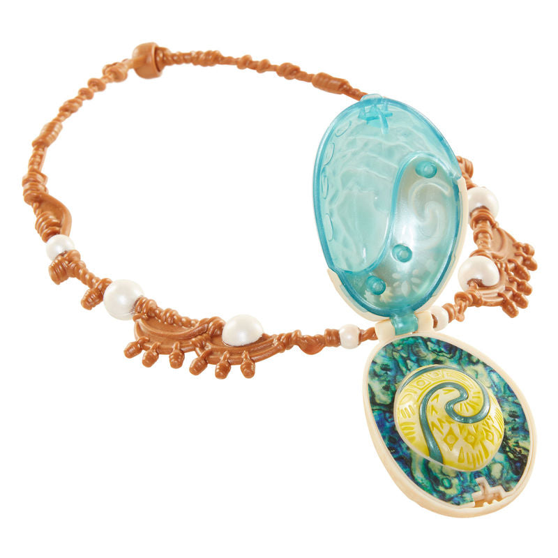 Collar mágico de Vaiana Disney con colgante abierto