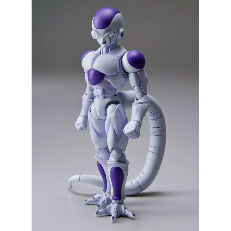 Figura model kit de Frieza de Dragon Ball Z en blanco y morado - 3