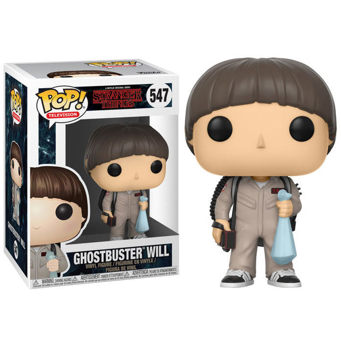 Figura Funko POP de Will de Stranger Things con uniforme Ghostbuster - 2
