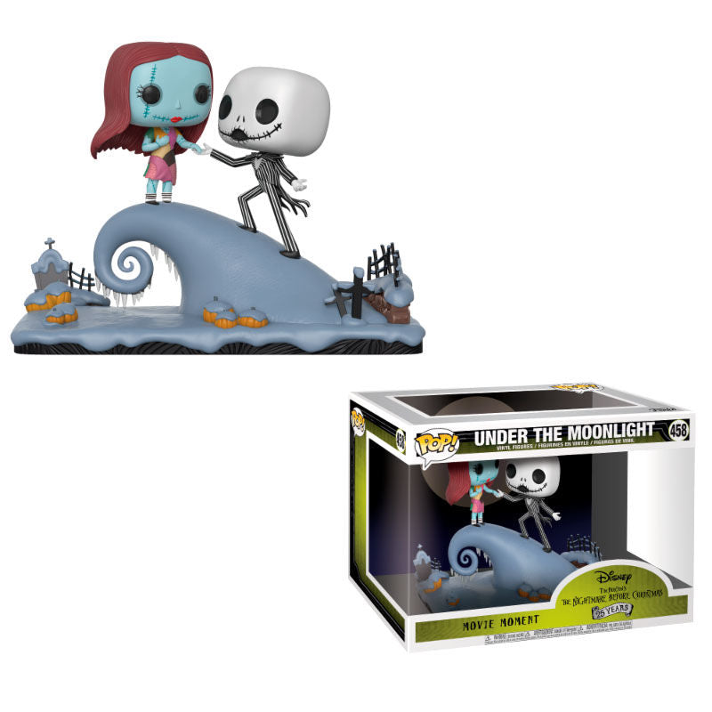Figura Funko POP! de Jack y Sally sobre la colina de Pesadilla Antes de Navidad - 2
