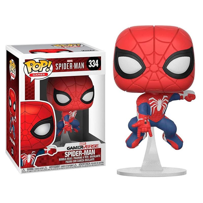 Figura Funko POP! Spider-Man Gamerverse #334 con traje rojo y azul