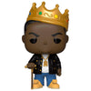 Figura Funko POP! de Notorious B.I.G. con corona dorada y bastón
