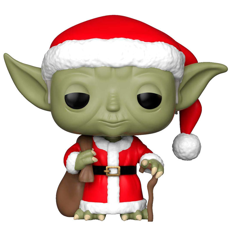Figura Funko POP! Star Wars Holiday Santa Yoda con traje de Santa Claus - 2