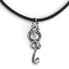 Gargantilla negra Dark Mark de Harry Potter con calavera y serpiente