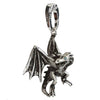 Colgante charm metálico del Dragón de Gringotts de Harry Potter