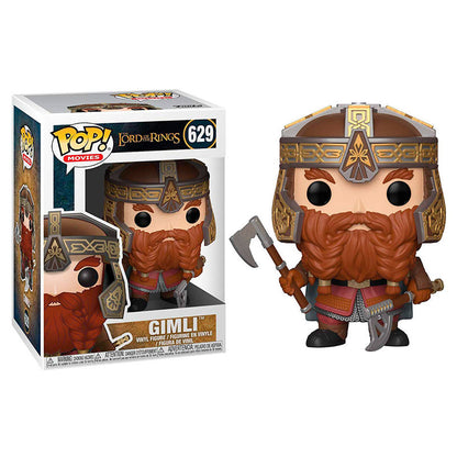 Figura Funko POP! de Gimli con casco, armadura y hacha - 3