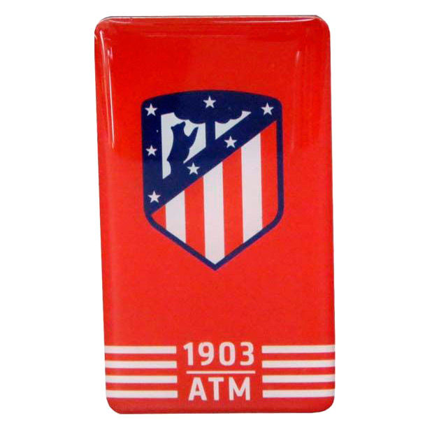 Imán rojo con escudo del Atlético de Madrid, 1903 y ATM