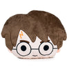 Cojín de peluche de Harry Potter con gafas y cicatriz
