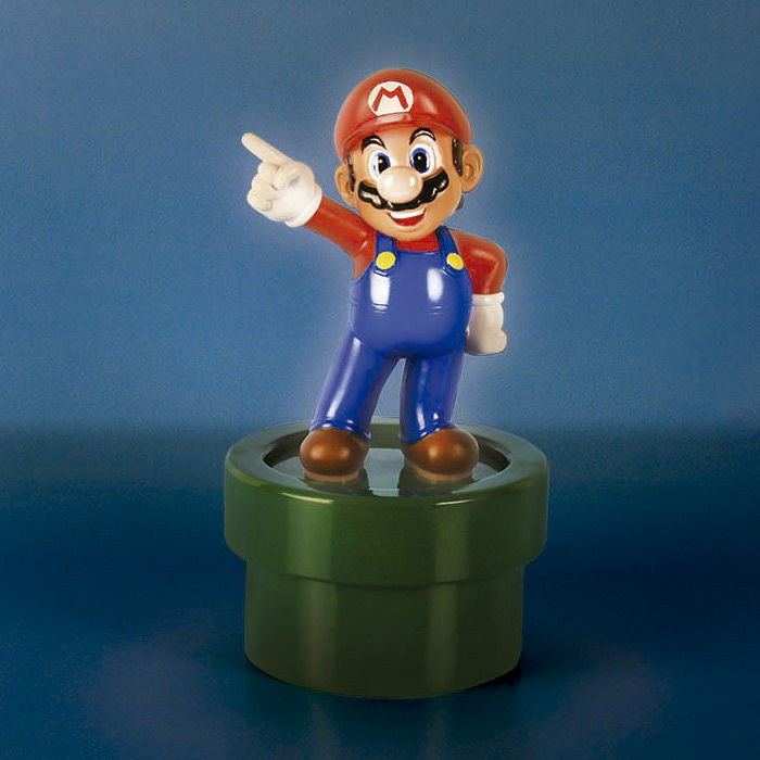 Lámpara PALADONE de Mario sobre una tubería verde - 2