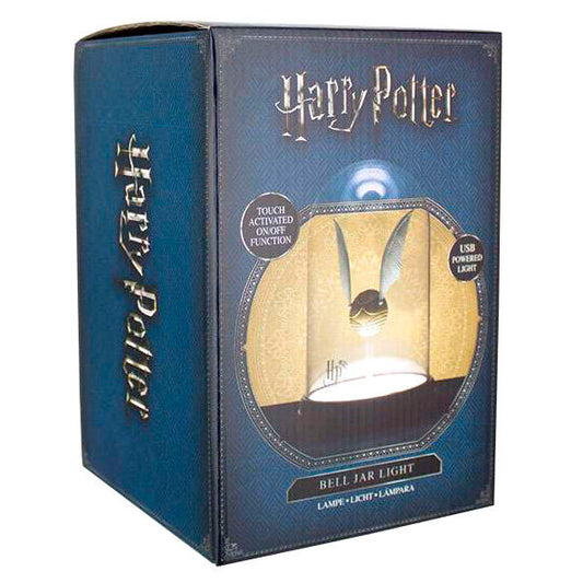 Lámpara Golden Snitch de Harry Potter con cúpula transparente - 2