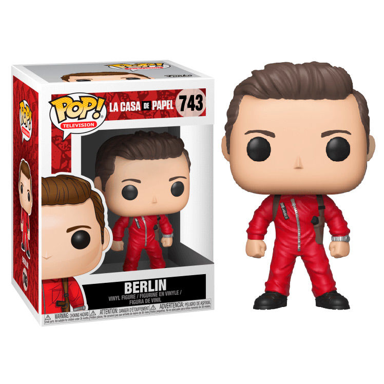 Figura Funko POP! de Berlin de La Casa de Papel con caja