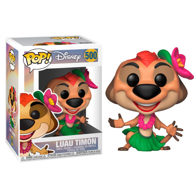 Figura Funko POP! de Timón de El Rey León con atuendo luau - 2