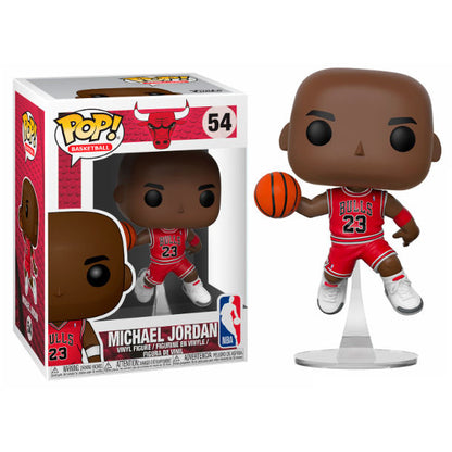 Figura Funko POP! de Michael Jordan con uniforme de los Bulls y balón - 2
