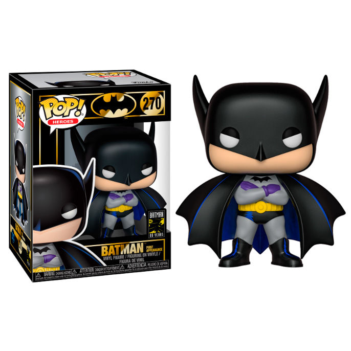 Figura Funko POP! Batman 1st Appearance 1939 con caja