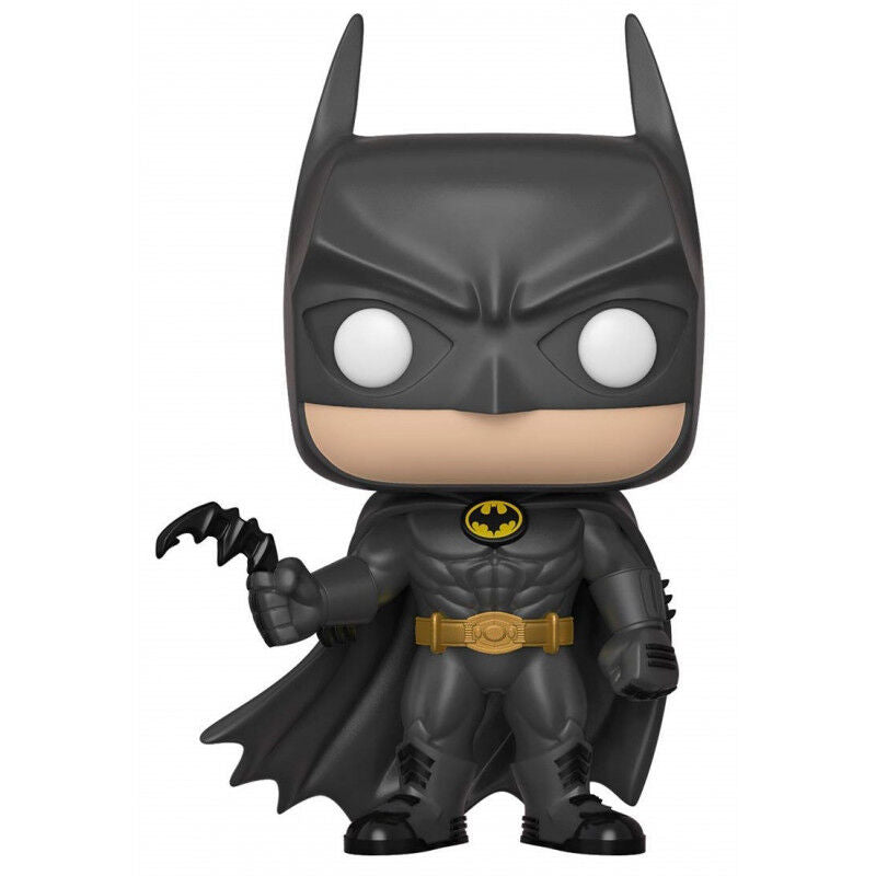 Figura Funko POP! de Batman 1989 con traje negro y batarang