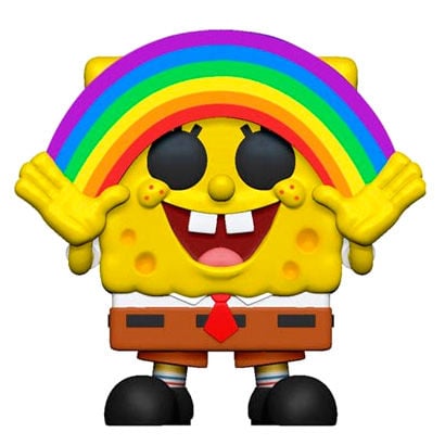 Figura Funko POP! de Bob Esponja Rainbow con arcoíris