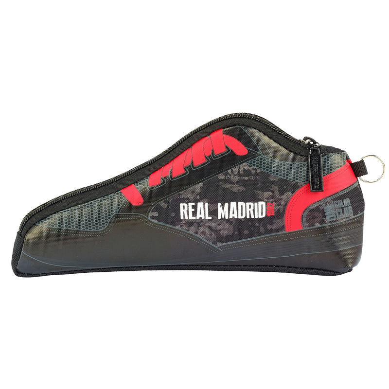 Portatodo negro con forma de zapatilla y escudo del Real Madrid - 2