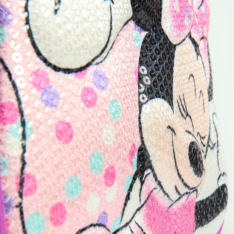 Mochila rosa 3D de Minnie Disney con unicornio - 4