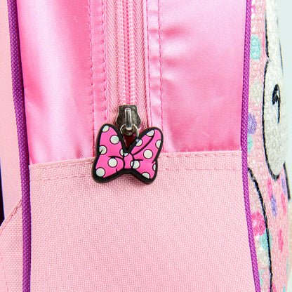 Mochila rosa 3D de Minnie Disney con unicornio - 6