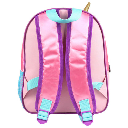 Mochila rosa 3D de Minnie Disney con unicornio - 7
