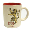 Taza cerámica Lannister de Juego de Tronos con interior rojo
