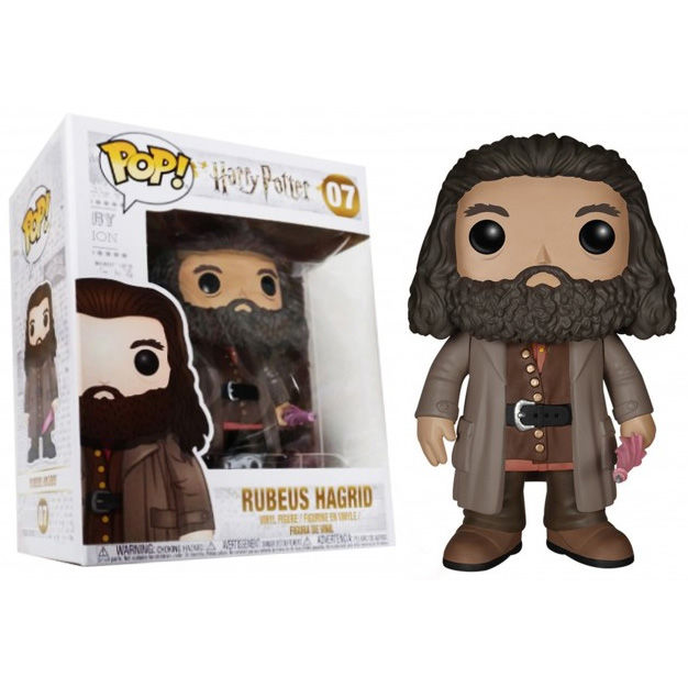 Figura Funko POP! de Rubeus Hagrid con paraguas rosa - 2