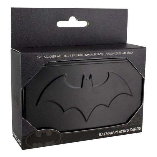 Baraja de cartas Batman DC Comics con caja metálica negra - 2