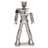 Modelo 3D metálico de Mazinger Z montado sobre su base