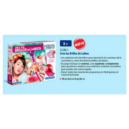 Kit Clementoni Crea tus Brillos de Labios - 2