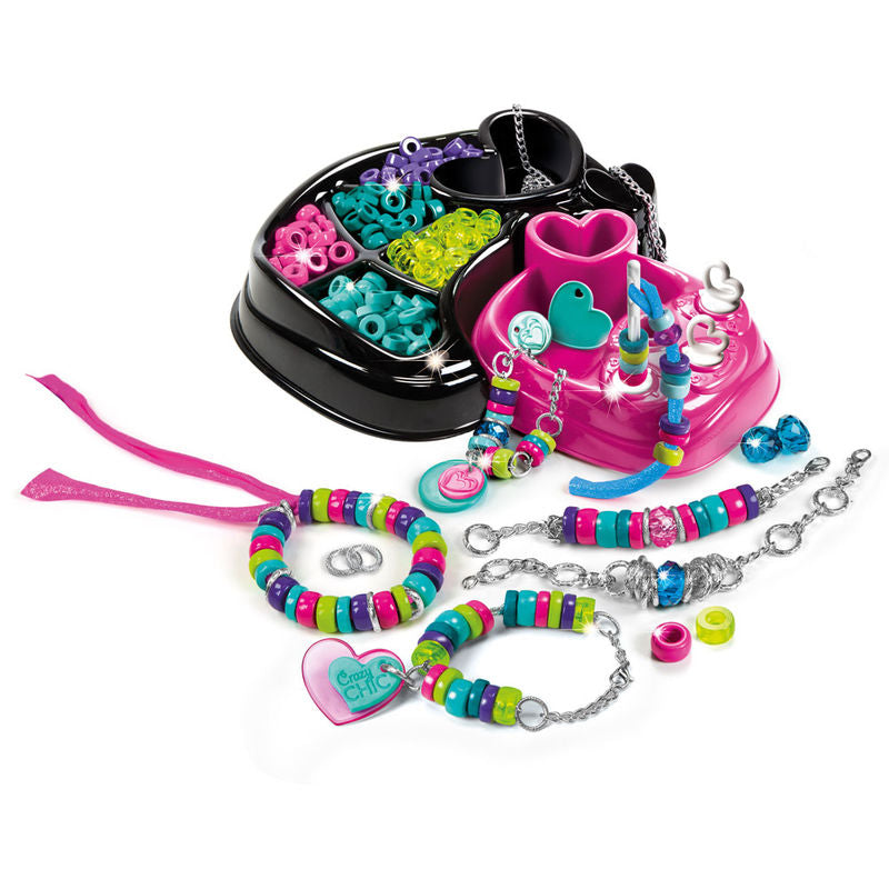 Set Clementoni Crazy Chic para crear brazaletes multicolor - 2