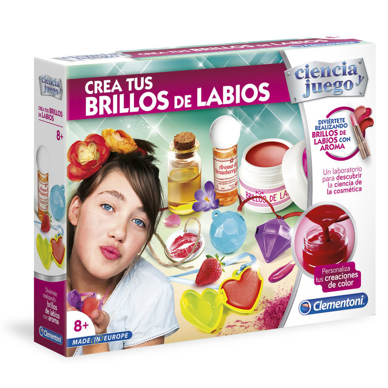 Kit Clementoni Crea tus Brillos de Labios